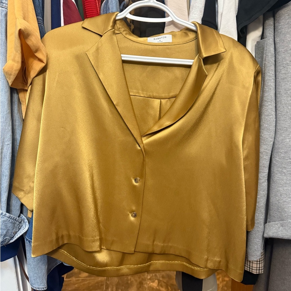 Babaton Lustrous Gold Top